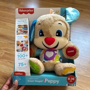 Fisher-Price Smart Stages Puppy with Interactive Features ✨